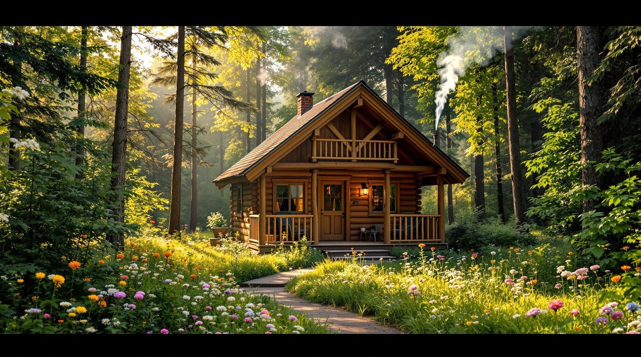 雪中小屋
